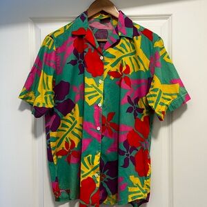 HEWSON Retro Floral Men's Shirt